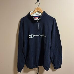 Vintage Champion quarter zip
